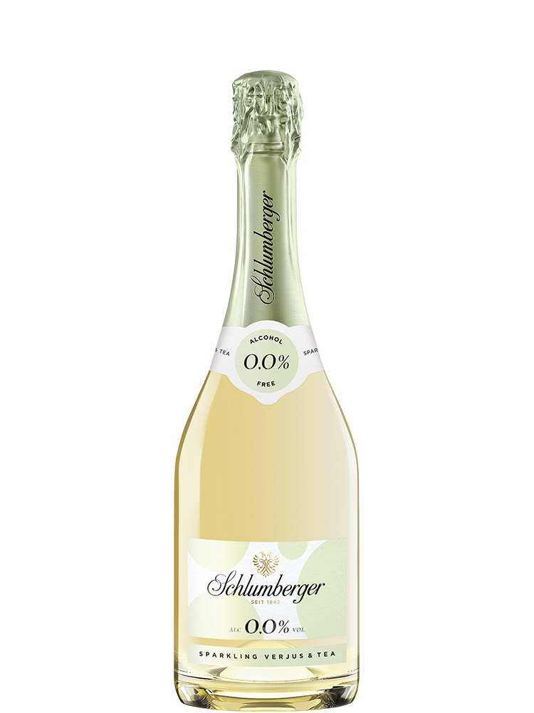 Schlumberger Sparkling Verjus & Tea Alcoholvrij 0,0% 0,75L Schlumberger Sparkling Verjus & Tea Alcoholvrij 0,0% 0,75L