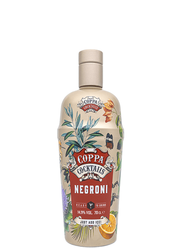 Coppa Cocktails, Negroni Coppa Cocktails, Negroni