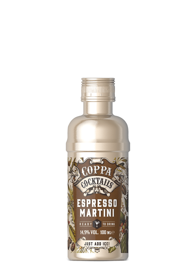 Coppa Cocktails, Espresso Martini Single Serve, 12-pack Coppa Cocktails, Espresso Martini Single Serve, 12-pack