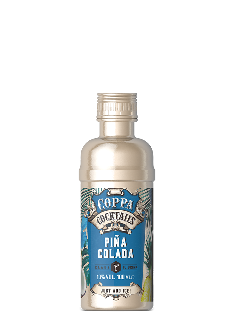 Coppa Cocktails, Piña Colada Single Serve, 12-pack