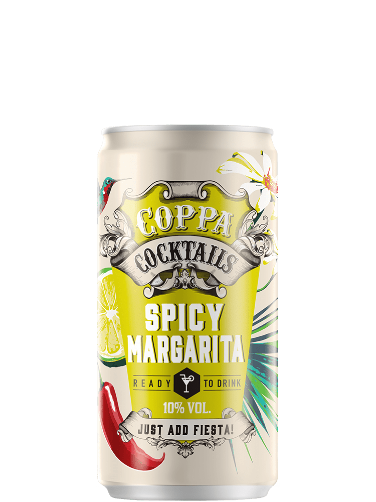 Coppa Cocktails, Spicy Margarita in blik Coppa Cocktails, Spicy Margarita in blik