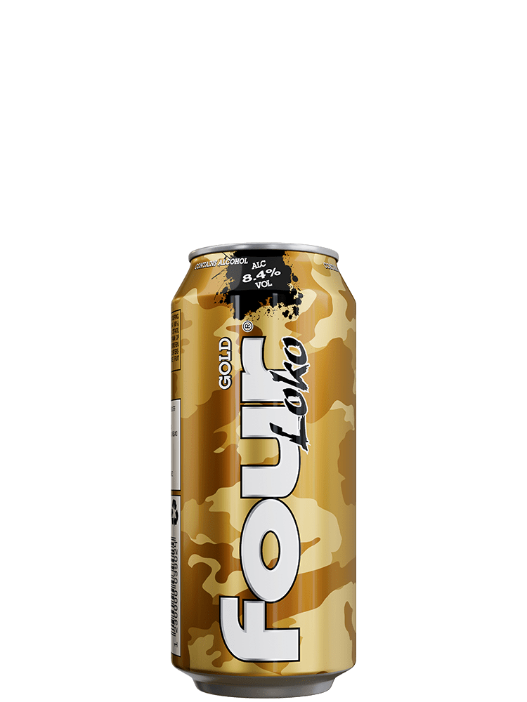 Four Loko, Gold in blik