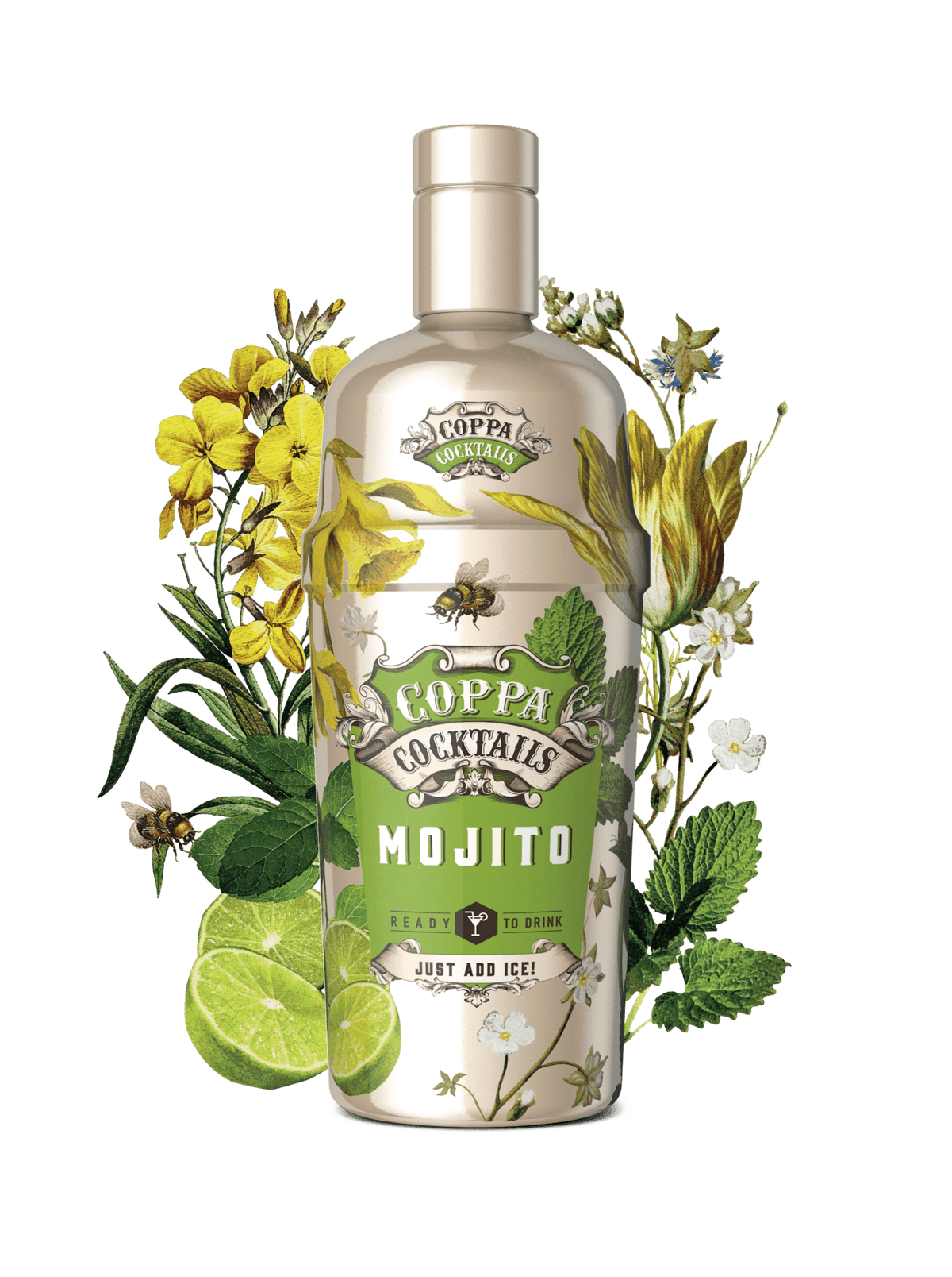 Coppa Cocktails, Mojito Coppa Cocktails, Mojito