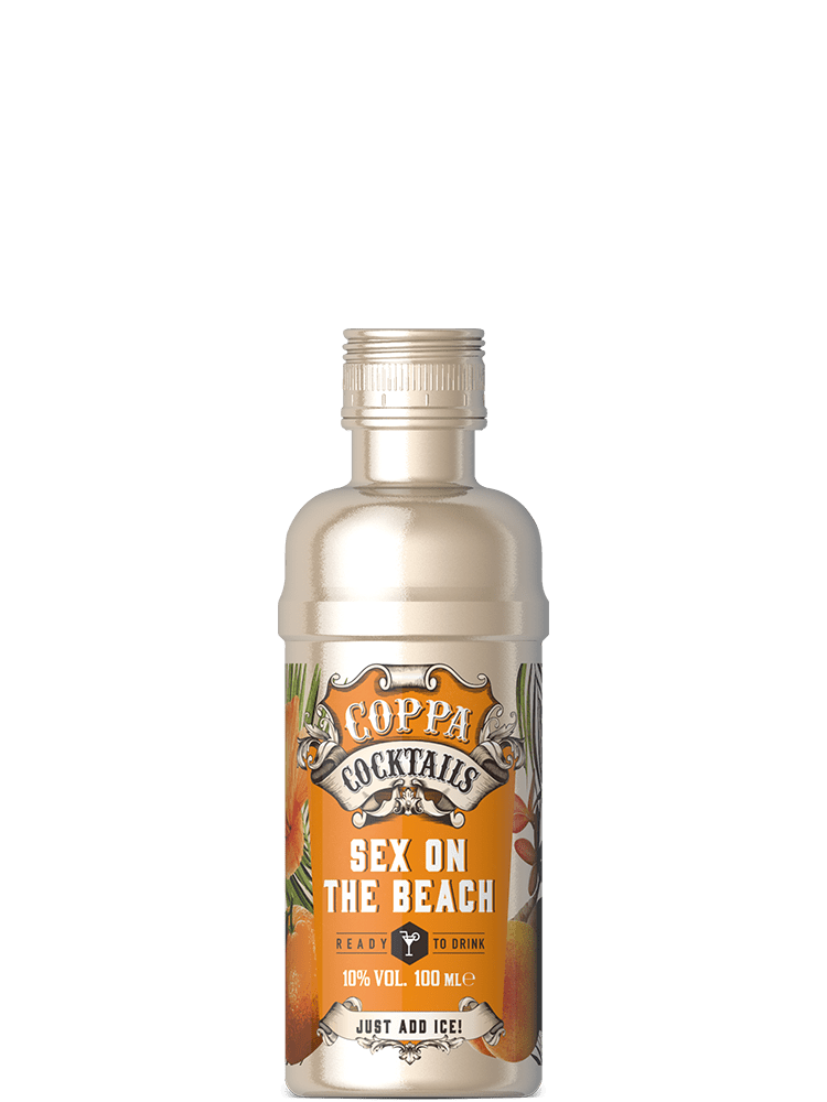 Coppa Cocktails, Sex on the Beach Single Serve, 12-pack