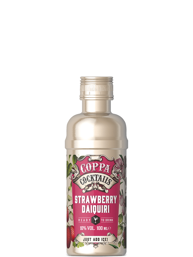 Coppa Cocktails, Strawberry Daiquiri Single Serve, 12-pack Coppa Cocktails, Strawberry Daiquiri Single Serve, 12-pack