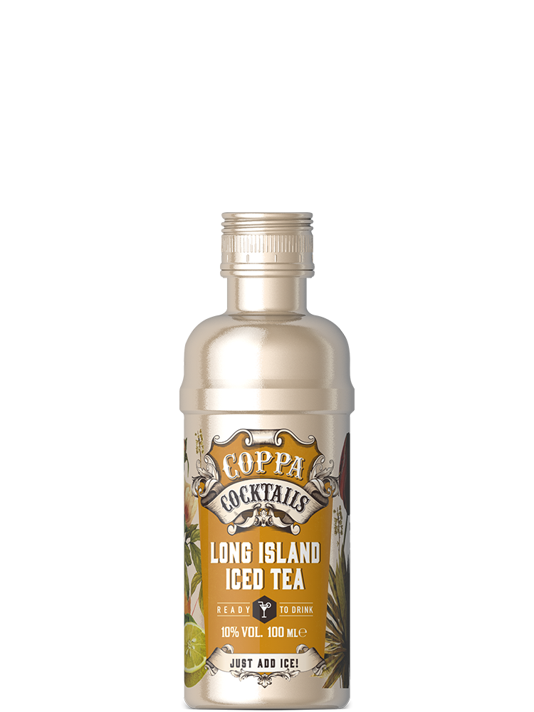 Coppa Cocktails, Long Island Iced Tea Single Serve, 12-pack