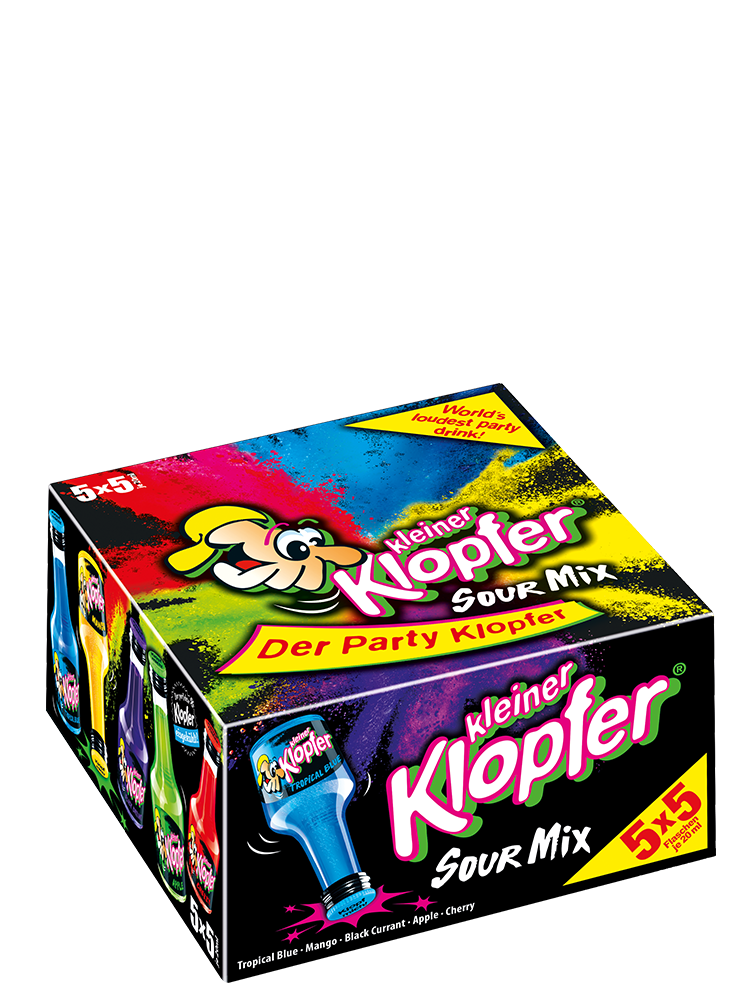 Kleiner Klopfer, Sour Mix 25x20ml Kleiner Klopfer, Sour Mix 25x20ml
