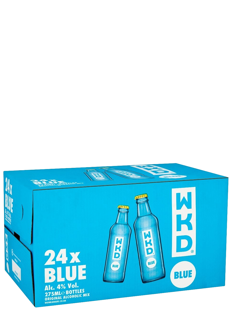 WKD Blue Vodka 24 pack 27,5 cl WKD Blue Vodka 24 pack 27,5 cl