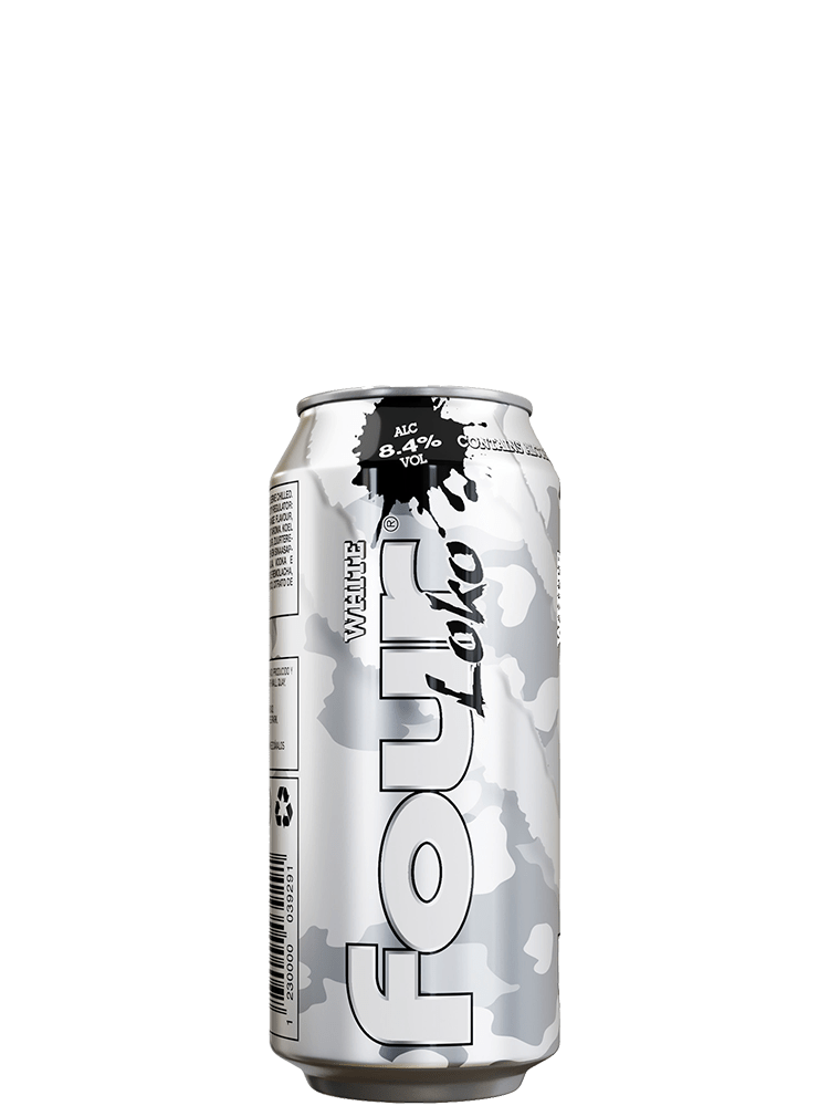 Four Loko, White in blik