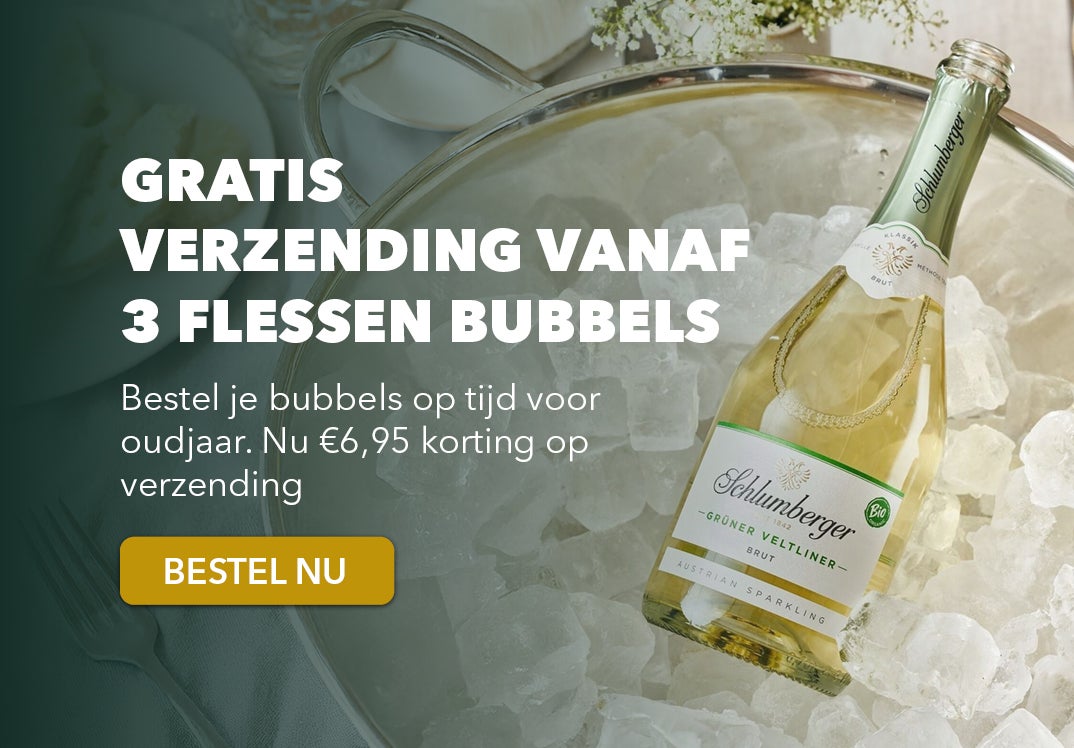 Gratis verzending op bubbels