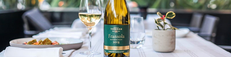 Is wijn vegan Fles vegan wijn van torres op tafel