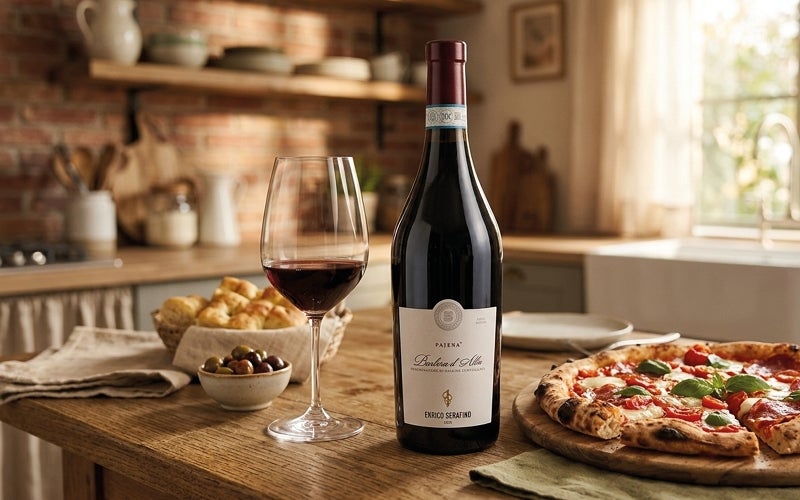 welke wijn bij pizza
